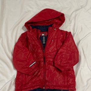 Tommy Hilfiger Jacket was removable hood. Sz 4t